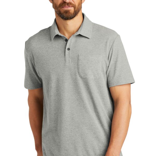C Free ® Cotton Blend Pique Pocket Polo Thumbnail