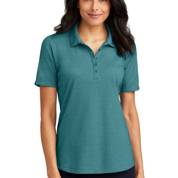 Women's Fine Pique Blend Polo Thumbnail
